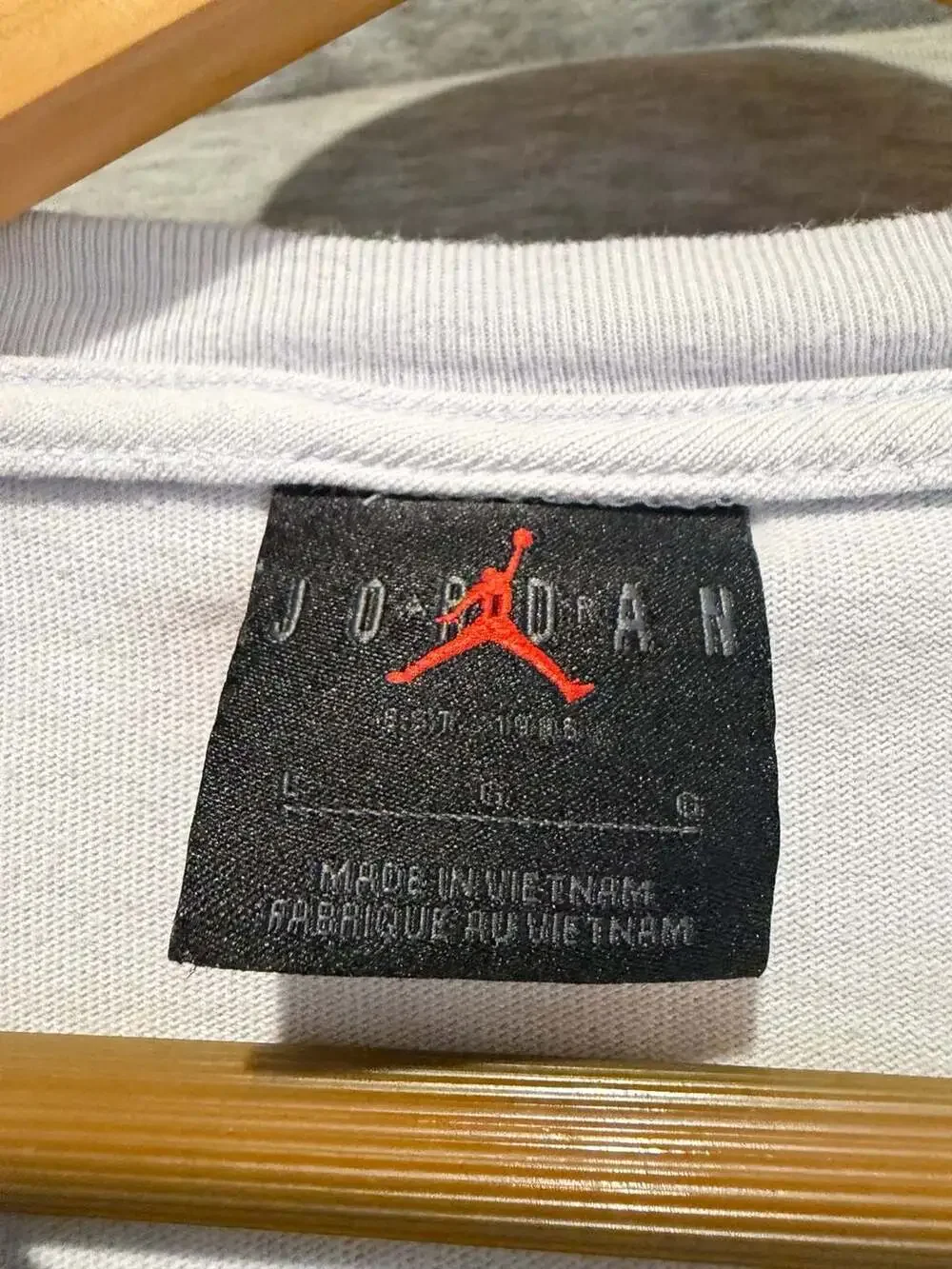 Air Jordan x SoleFly Short Sleeve FootballGret T-Shirt Mens Large  DV7512-085